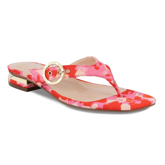 Jones New York Shoes - Jones New York Women's Verdree Thong Flat Sandals- Pink- Size 6